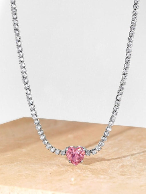 Necklace, chokers, silver necklaces, tennis necklace, tennis chokers, 925 sterling silver necklaces, rhinestone necklaces, rhinestone chokers, fake diamond necklaces, pink heart necklace, fashion jewelry, fine jewelry, birthdya gifts, anniversary gifts, 16 inch necklace, nice necklaces, statement necklaces, trending on tiktok, jewelry, fashion accessories, tarnish free jewelry, affordable jewelry, cheap necklaces, fine jewelry, kesley jewelry, popular necklaces, dainty necklaces, heart necklaces
