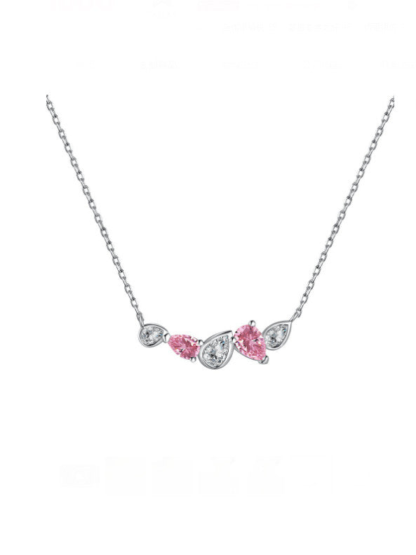 necklace, necklaces, silver necklaces, pink diamond necklaces, pear shape necklaces, cute necklaces, fine jewelry, womens jewelry, womens necklaces, birthday gifts, anniversary gifts, valentines gifts, nice jewelry, pink rhinestone necklaces, tarnish free jewelry, popular necklaces, trending necklaces, new womens fashion, fashion jewelry, cool necklaces, jewelry websites, jewelry trending on tiktok, kesley jewelry, Miami jewelry in Brickell